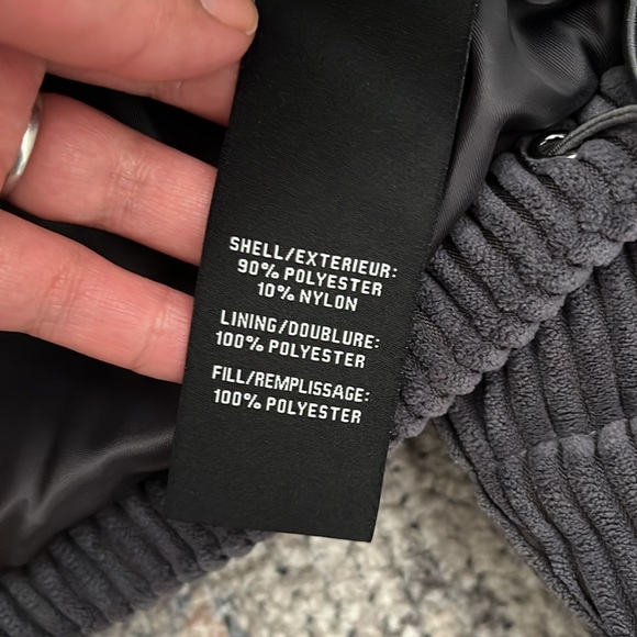 7 for All Mankind Corduroy Puffer Jacket - Picture 4 of 8